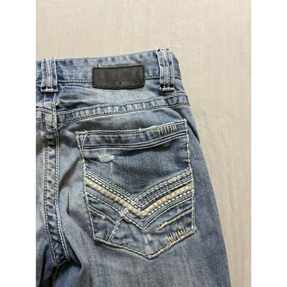 BKE Buckle Black Jeans Fit No 9 Men’s 29x31 Meas. Denim Grunge Straight Western - Picture 6 of 10